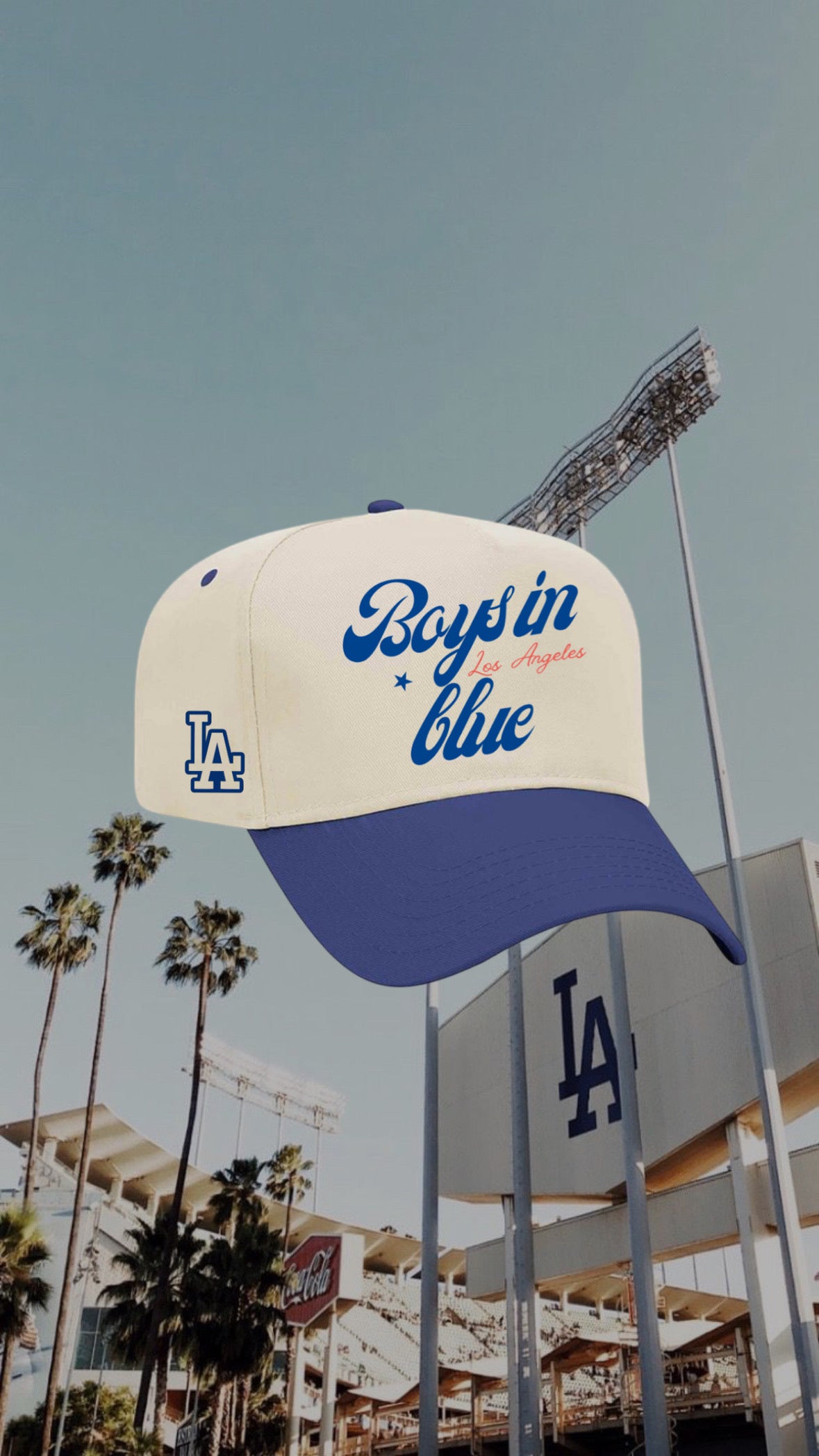 Boys in Blue Cap